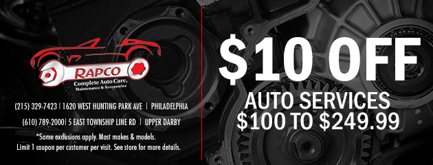 10 Off Auto Services Special